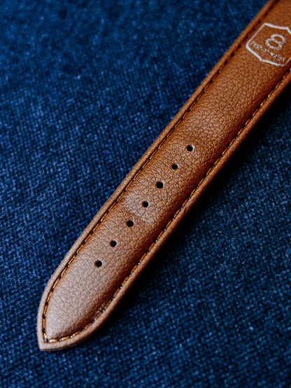 CURREN Stylish Water Resistant Quartz Analog Watch for Men – Scratch-Resistant Glass & Leather Strap + Gift Box