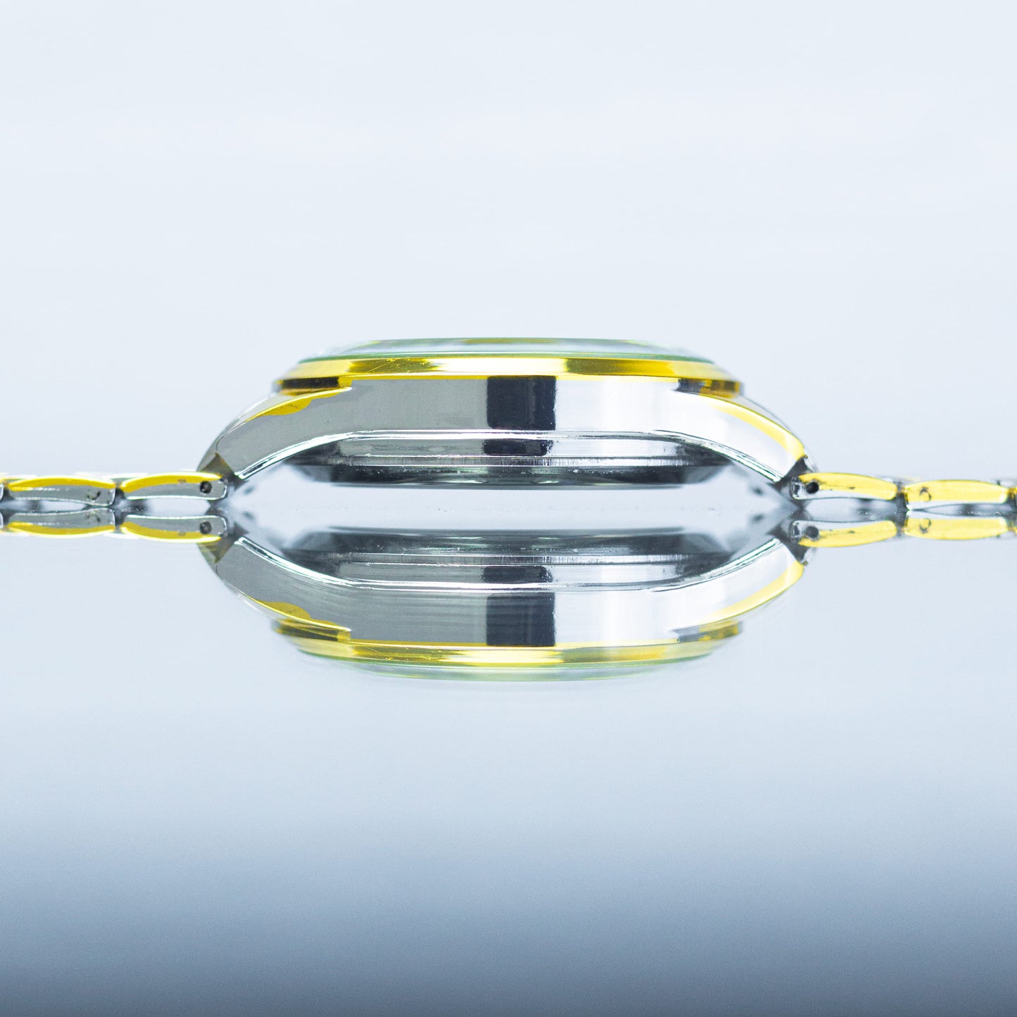 TOMI Skeleton Water Resistant Quartz Analog Watch for Men – Scratch-Resistant Glass & Stainless Steel Strap + Gift Box