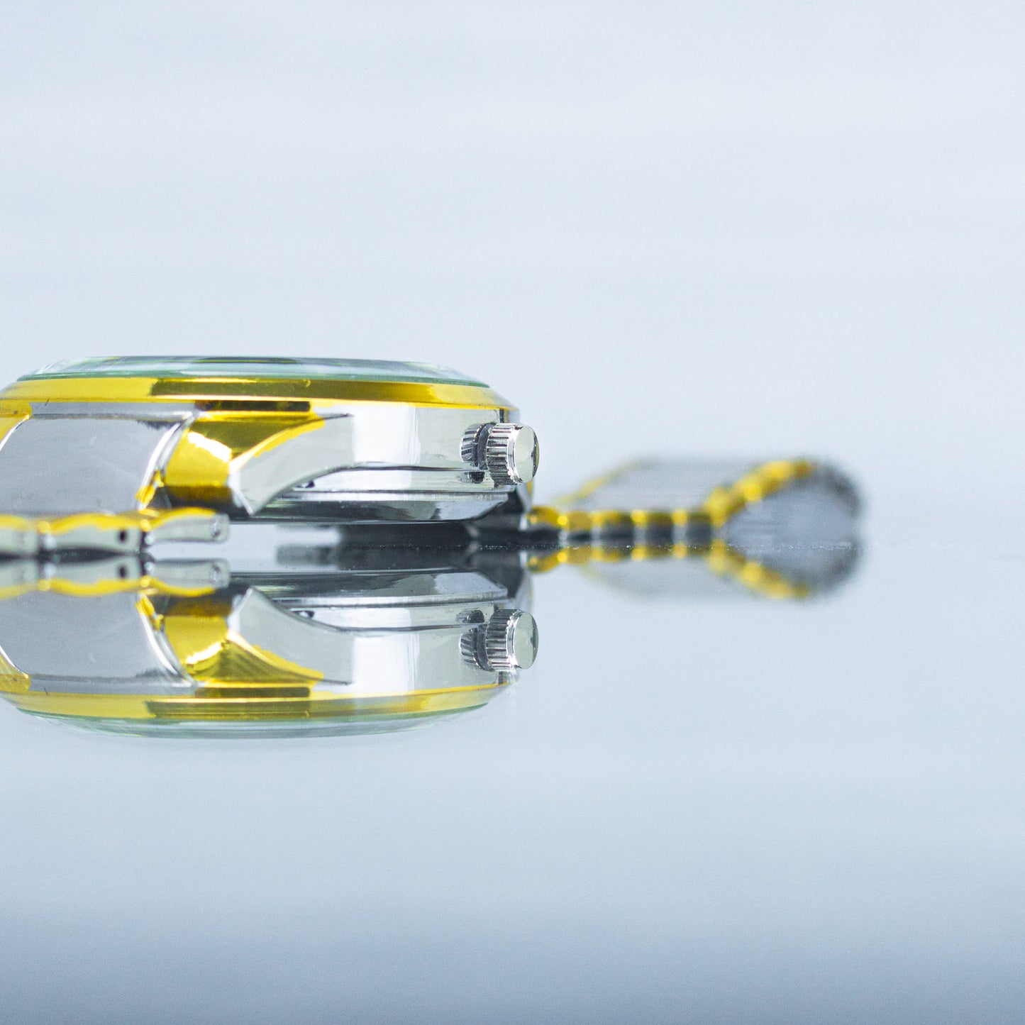 TOMI Skeleton Water Resistant Quartz Analog Watch for Men – Scratch-Resistant Glass & Stainless Steel Strap + Gift Box